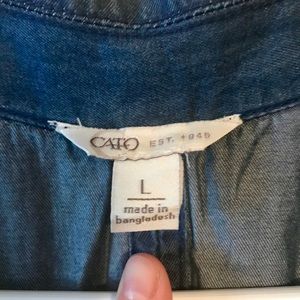 Perfect condition Cato Chambray dress